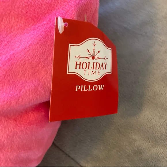 Christmas Bulb Ornament Pillows 15 inch Pink C9 Bulb Decorative Plush 2 Pillows - Picture 8 of 11